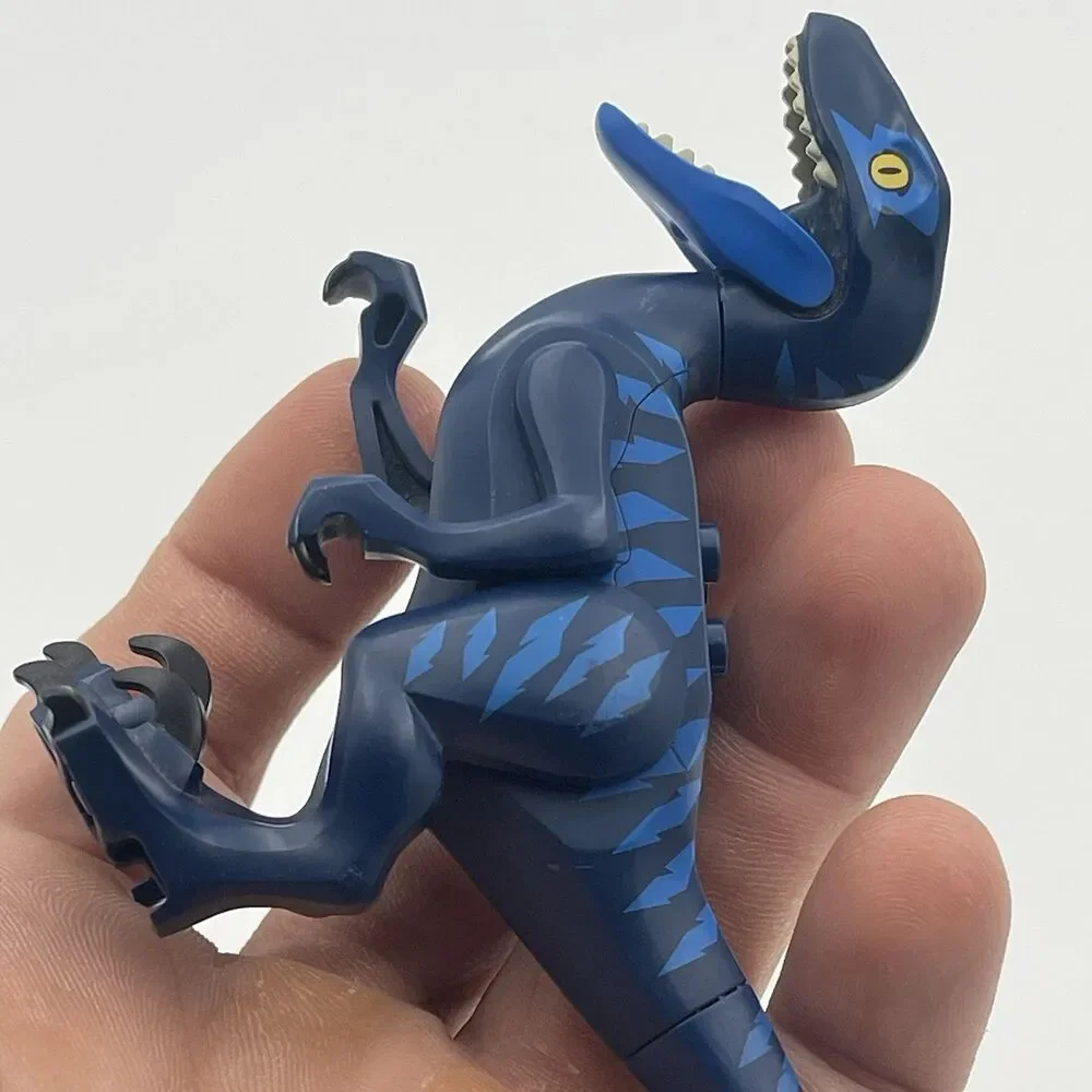 LEGO Blue Raptor Dinosaur Minifigure Jurassic World 70826 & 70835  Velociraptor